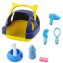LEAN Toys Pies Pudel Interaktywny Pluszowy Chodzi Szczeka Transporter Akcesoria