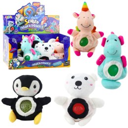 LEAN Toys Pluszak Maskotka Do Ściskania Brzuszek Z Kulkami Wodnymi 20cm Mix