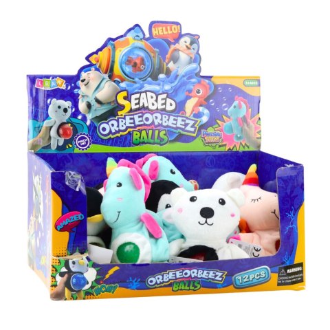 LEAN Toys Pluszak Maskotka Do Ściskania Brzuszek Z Kulkami Wodnymi 20cm Mix LEAN Toys Pluszak Maskotka Do Ściskania Brzuszek Z Kulkami Wodnymi 20cm Mix