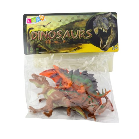 LEAN Toys Zestaw Figurki Dinozaurów T-Rex Pteranodon Stegosaurus Parasaurolophus 4szt LEAN Toys Zestaw Figurki Dinozaurów T-Rex Pteranodon Stegosaurus Parasaurolophus 4szt