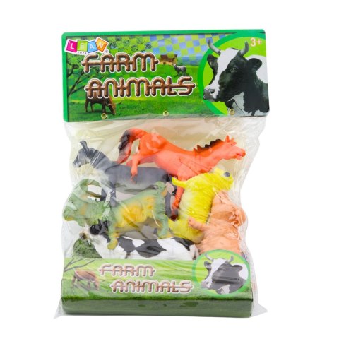 LEAN Toys Zestaw Figurki Zwierzęta Domowe Gospodarskie Farma 6 szt. LEAN Toys Zestaw Figurki Zwierzęta Domowe Gospodarskie Farma 6 szt.