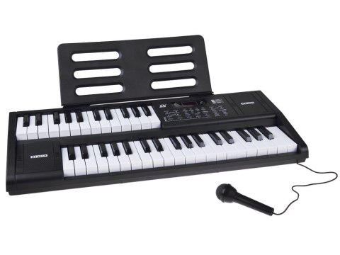 Organy KEYBOARD 61-klawiszy z funkcją podziału SPLIT + mikrofon IN0185 Organy KEYBOARD 61-klawiszy z funkcją podziału SPLIT + mikrofon IN0185