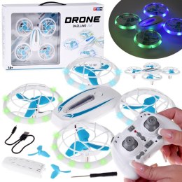 Quadcopter Led Dron efektowne Oświetlenie Super Akrobacje + pilot RC0737