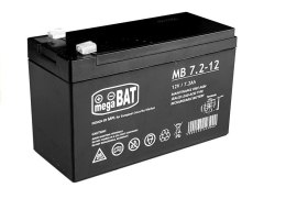 LEAN CARS Akumulator Żelowy AGM Do Auta Na Akumulator 12V7.2AH