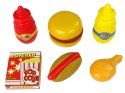 LEAN Toys Kuchenka Mikrofalowa Mikrofalówka Hamburger Hot Dog Akcesoria
