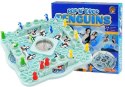 LEAN Toys Rodzinna Gra Chińczyk Pingwiny - Wyścig Pingwinów