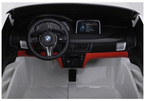 LEAN CARS Auto Na Akumulator NOWE BMW X6M Białe LEAN CARS Auto Na Akumulator NOWE BMW X6M Białe
