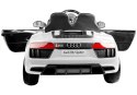 LEAN CARS Auto na Akumulator Audi R8 Spyder Biały
