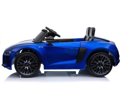 LEAN CARS Auto na Akumulator Audi R8 Spyder Niebieskie Lakierowane LEAN CARS Auto na Akumulator Audi R8 Spyder Niebieskie Lakierowane