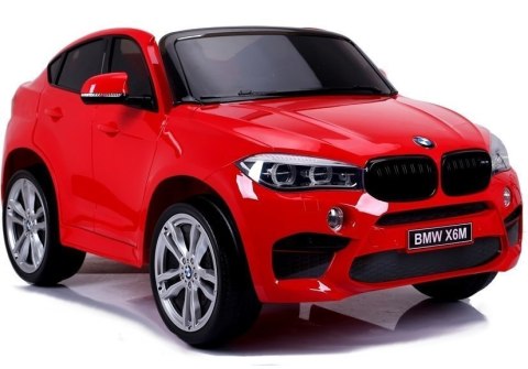 LEAN CARS Auto na Akumulator NOWE BMW X6M Czerwone LEAN CARS Auto na Akumulator NOWE BMW X6M Czerwone