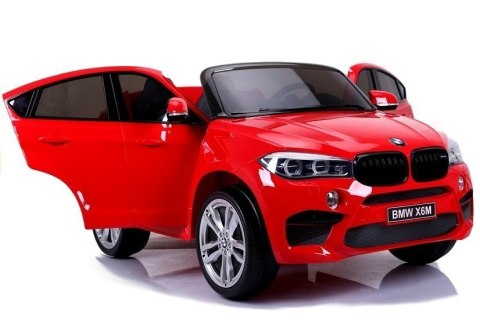 LEAN CARS Auto na Akumulator NOWE BMW X6M Czerwone LEAN CARS Auto na Akumulator NOWE BMW X6M Czerwone