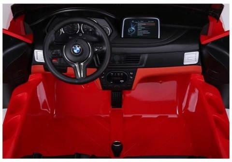 LEAN CARS Auto na Akumulator NOWE BMW X6M Czerwone LEAN CARS Auto na Akumulator NOWE BMW X6M Czerwone