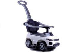 LEAN CARS Jeździk z Pchaczem 614W Biały