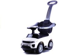LEAN CARS Jeździk z Pchaczem 614W Biały
