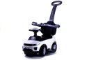 LEAN CARS Jeździk z Pchaczem 614W Biały