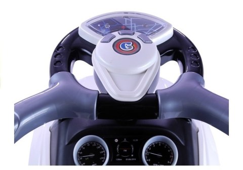 LEAN CARS Jeździk z Pchaczem 614W Biały LEAN CARS Jeździk z Pchaczem 614W Biały