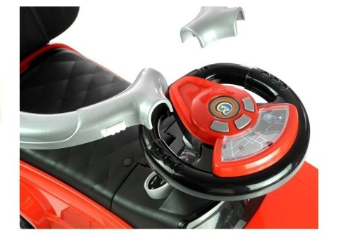 LEAN CARS Jeździk z Pchaczem 614W Czerwony LEAN CARS Jeździk z Pchaczem 614W Czerwony