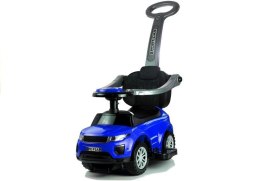 LEAN CARS Jeździk z Pchaczem 614W Niebieski