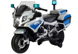 LEAN CARS Motor na Akumulator BMW R1200 Policja Srebrny