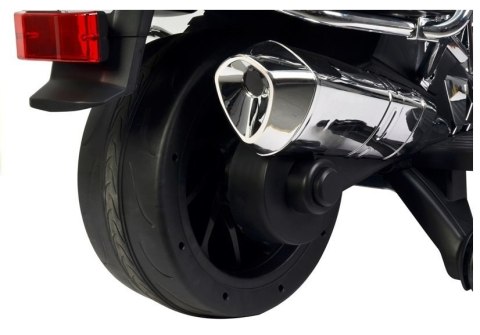 LEAN CARS Motor na Akumulator BMW R1200 Policja Srebrny LEAN CARS Motor na Akumulator BMW R1200 Policja Srebrny