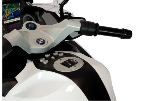 LEAN CARS Motor na Akumulator BMW R1200 Policja biały LEAN CARS Motor na Akumulator BMW R1200 Policja biały