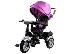 LEAN Toys Rower Trójkołowy PRO500 Fioletowy