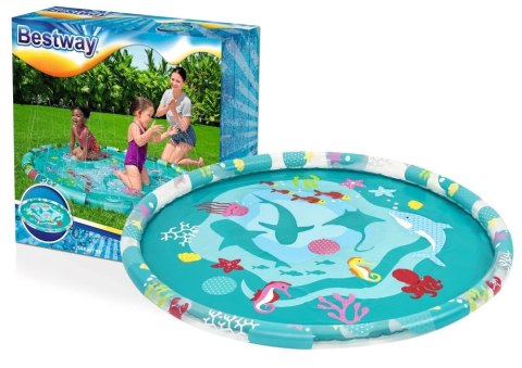 Bestway Dmuchany Brodzik Mata Z Fontanną Dla Dzieci 165 cm Bestway Bestway Dmuchany Brodzik Mata Z Fontanną Dla Dzieci 165 cm Bestway