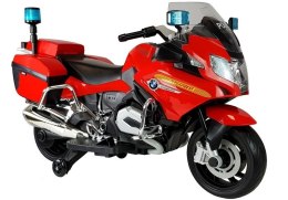 LEAN CARS Motor na Akumulator BMW R1200 Policja Czerwony