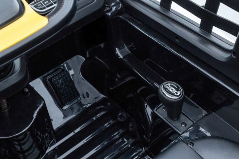 LEAN CARS Auto Na Akumulator Mercedes + Naczepa XMX622B Zółty LCD LEAN CARS Auto Na Akumulator Mercedes + Naczepa XMX622B Zółty LCD