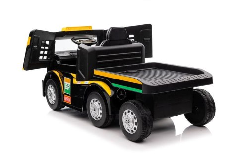 LEAN CARS Auto Na Akumulator Mercedes + Naczepa XMX622B Zółty LCD LEAN CARS Auto Na Akumulator Mercedes + Naczepa XMX622B Zółty LCD