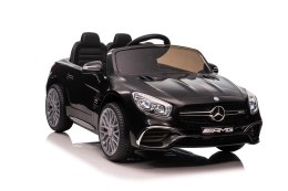 LEAN CARS Auto Na Akumulator Mercedes SL65 S Czarny Lakierowany LCD