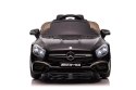 LEAN CARS Auto Na Akumulator Mercedes SL65 S Czarny Lakierowany LCD