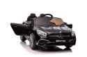LEAN CARS Auto Na Akumulator Mercedes SL65 S Czarny Lakierowany LCD