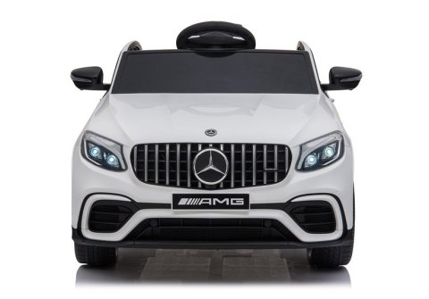 LEAN CARS Auto na akumulator Mercedes GLC 63S QLS-5688 Biały 4x4 LEAN CARS Auto na akumulator Mercedes GLC 63S QLS-5688 Biały 4x4