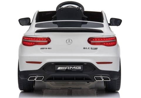 LEAN CARS Auto na akumulator Mercedes GLC 63S QLS-5688 Biały 4x4 LEAN CARS Auto na akumulator Mercedes GLC 63S QLS-5688 Biały 4x4