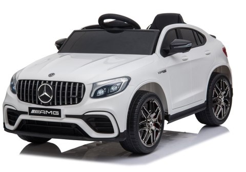 LEAN CARS Auto na akumulator Mercedes GLC 63S QLS-5688 Biały 4x4 LEAN CARS Auto na akumulator Mercedes GLC 63S QLS-5688 Biały 4x4
