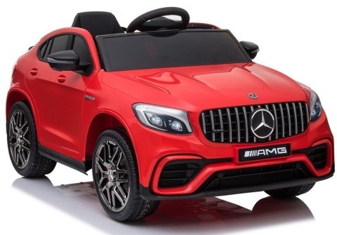 LEAN CARS Auto na akumulator Mercedes GLC 63S QLS-5688 Czerwony 4x4 LEAN CARS Auto na akumulator Mercedes GLC 63S QLS-5688 Czerwony 4x4