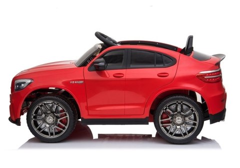 LEAN CARS Auto na akumulator Mercedes GLC 63S QLS-5688 Czerwony 4x4 LEAN CARS Auto na akumulator Mercedes GLC 63S QLS-5688 Czerwony 4x4