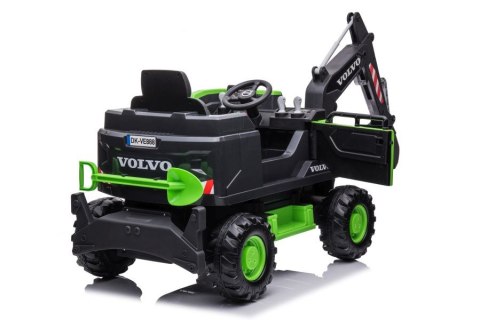 LEAN CARS Koparka Na Akumulator Volvo DK-VE888 Zielona LEAN CARS Koparka Na Akumulator Volvo DK-VE888 Zielona