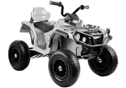 LEAN CARS Quad na Akumulator BDM0906 Pompowane Koła Biały