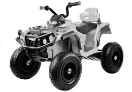 LEAN CARS Quad na Akumulator BDM0906 Pompowane Koła Biały