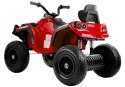 LEAN CARS Quad na Akumulator BDM0906 Pompowane Koła Czerwony