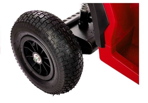 LEAN CARS Quad na Akumulator BDM0906 Pompowane Koła Czerwony LEAN CARS Quad na Akumulator BDM0906 Pompowane Koła Czerwony