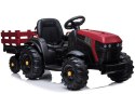 LEAN CARS Traktor z Przyczepą na akumulator BDM0925 Czerwony