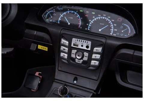 LEAN CARS Auto na akumulator YSA021A Czarny LEAN CARS Auto na akumulator YSA021A Czarny