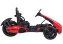 LEAN CARS Gokart na Akumulator CH9939 Czerwony