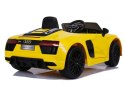 LEAN CARS Pojazd na Akumulator Audi R8 JJ2198 Żółte