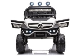 LEAN CARS Pojazd na Akumulator Mercedes Unimog S Biały