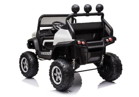 LEAN CARS Pojazd na Akumulator Mercedes Unimog S Biały LEAN CARS Pojazd na Akumulator Mercedes Unimog S Biały