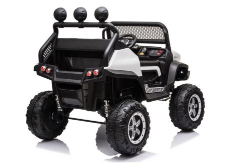 LEAN CARS Pojazd na Akumulator Mercedes Unimog S Biały LEAN CARS Pojazd na Akumulator Mercedes Unimog S Biały